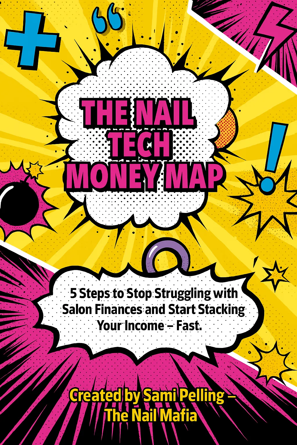 Free Nail Tech Money Map workbook cover