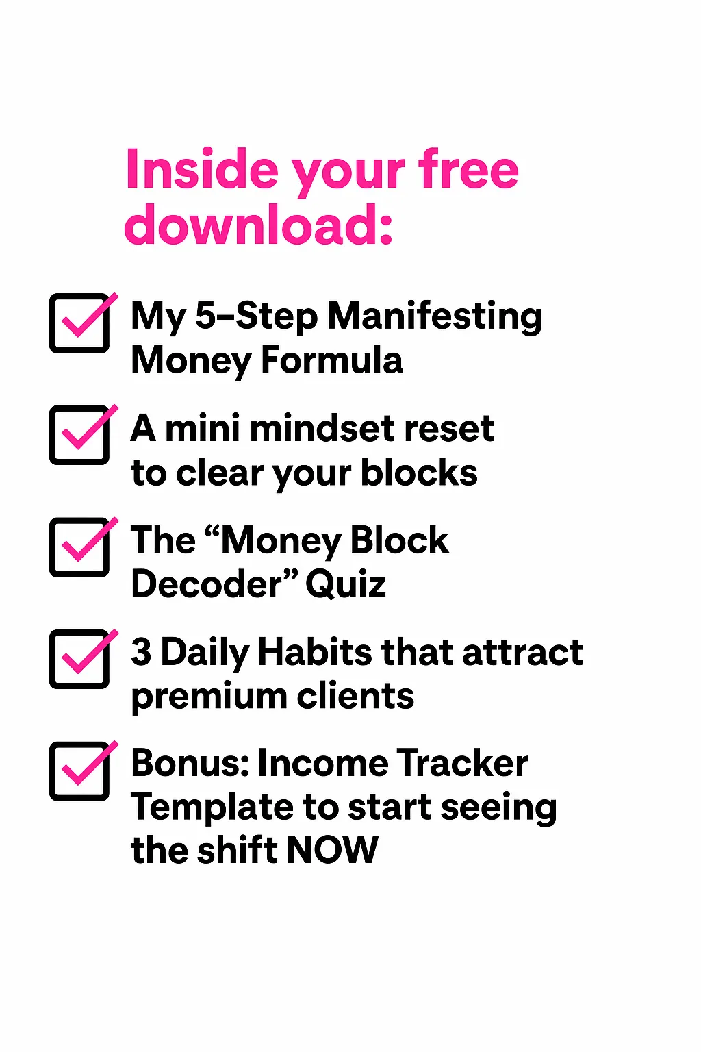 Money mindset tips for beauty professionals