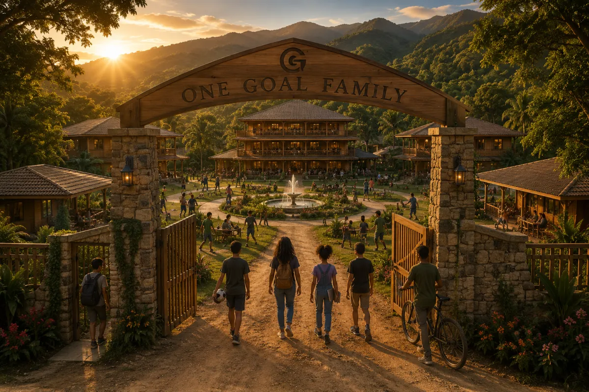 Concept rendering of the future One Goal Family campus.