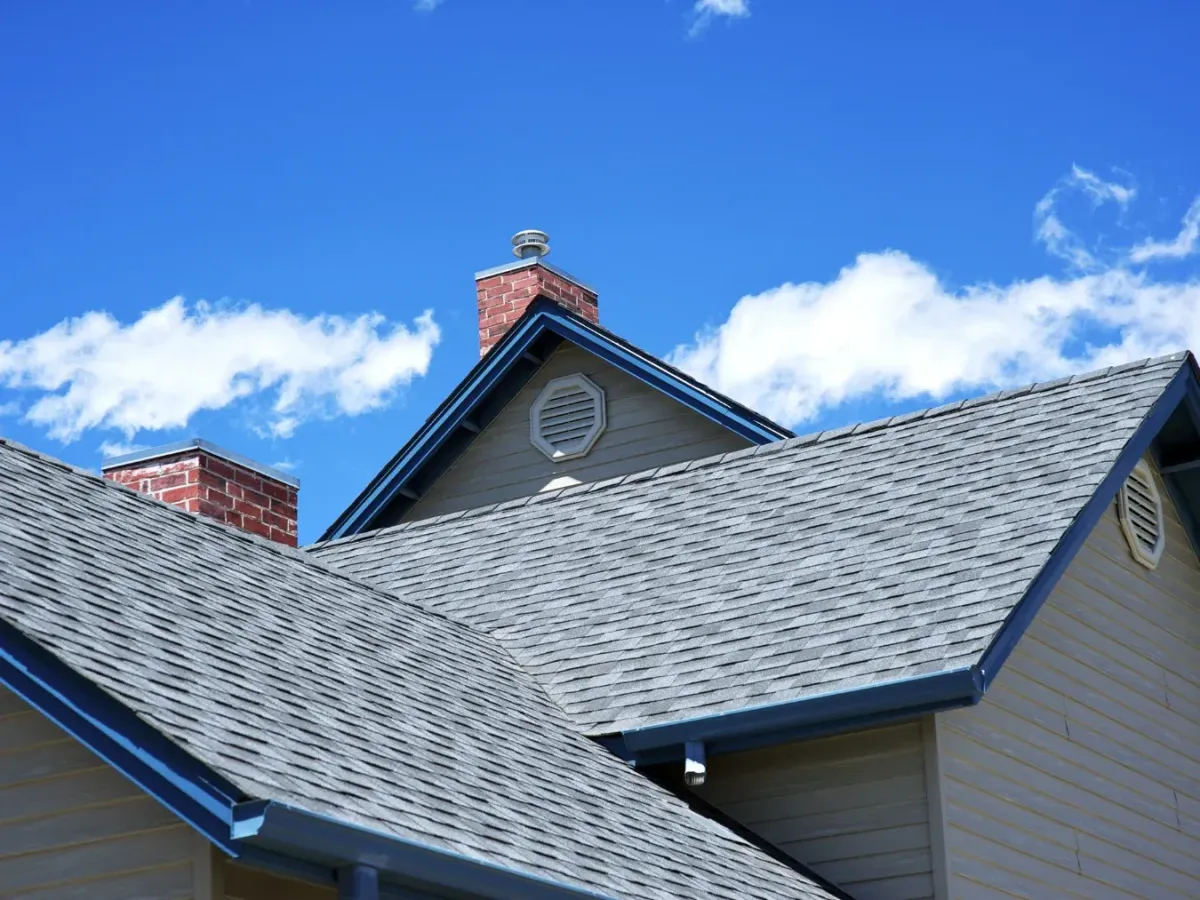 Roof washing service done by Cyress Shine.