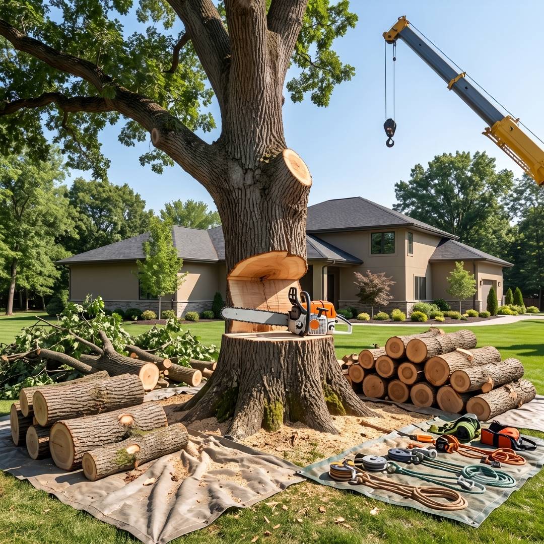 Local Tree Cutting