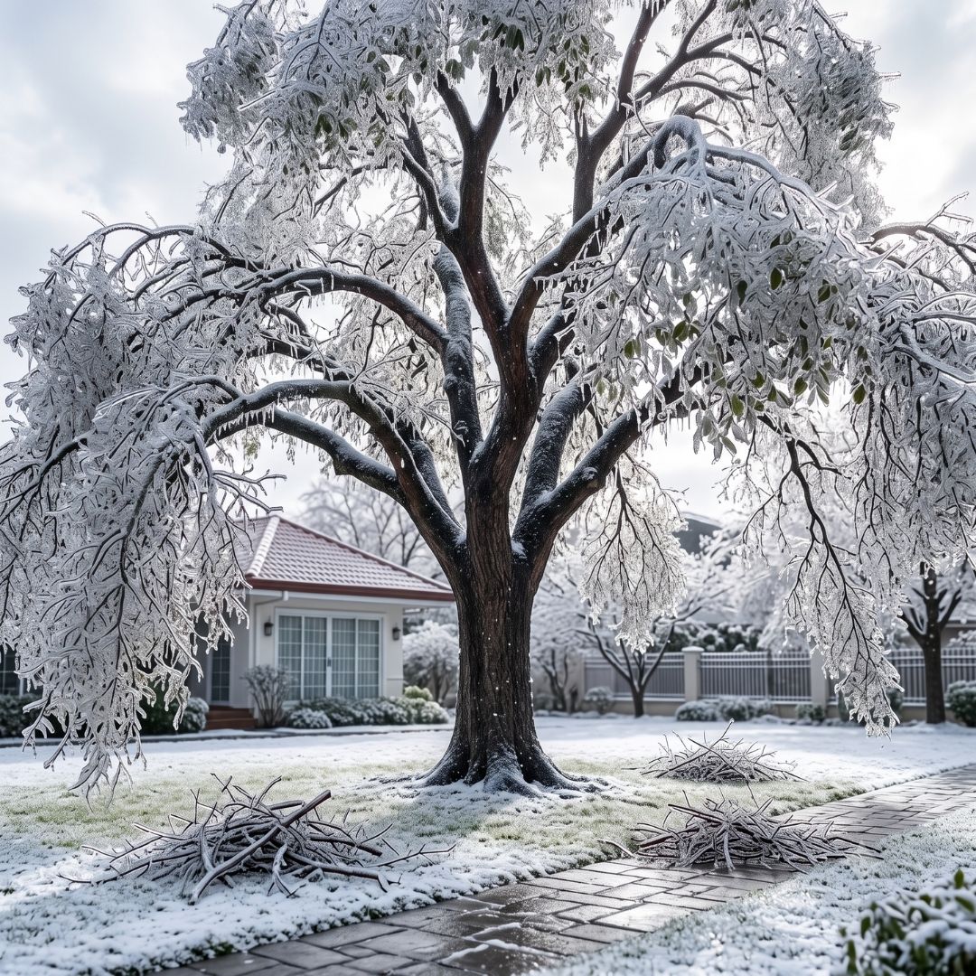 Sacramento Ice Storm Tree Cleanup