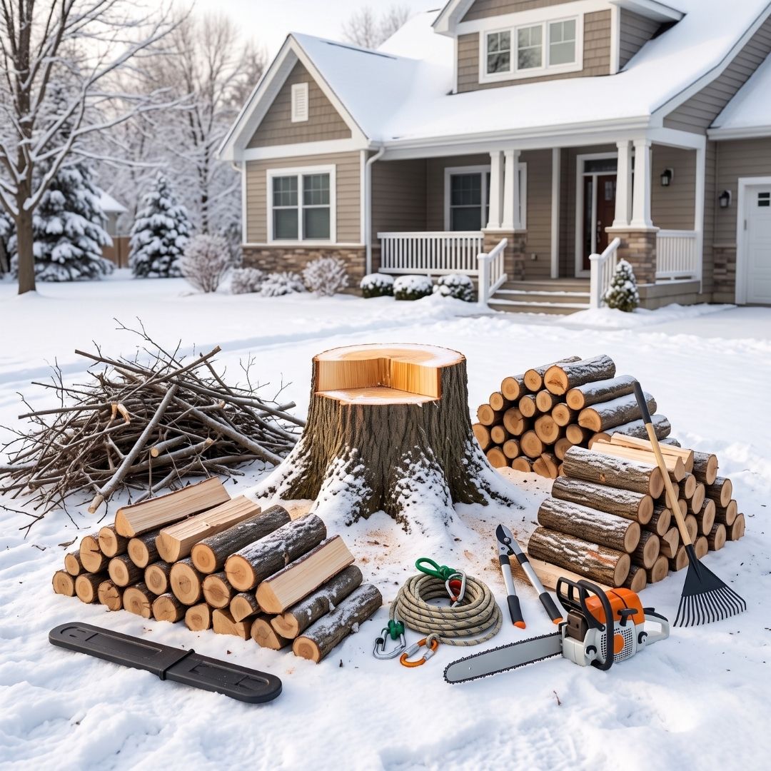 Local Snow Damage Tree Removal