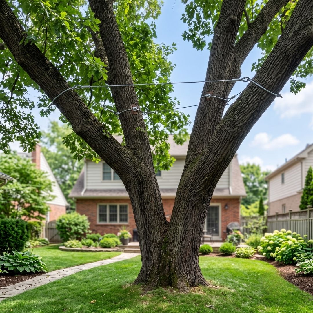 Sacramento Tree Cabling