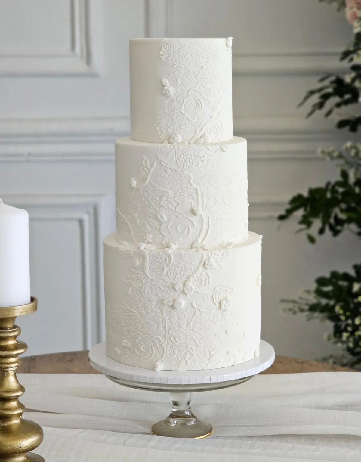 Acabado maestro de fondant limpio y perfecto