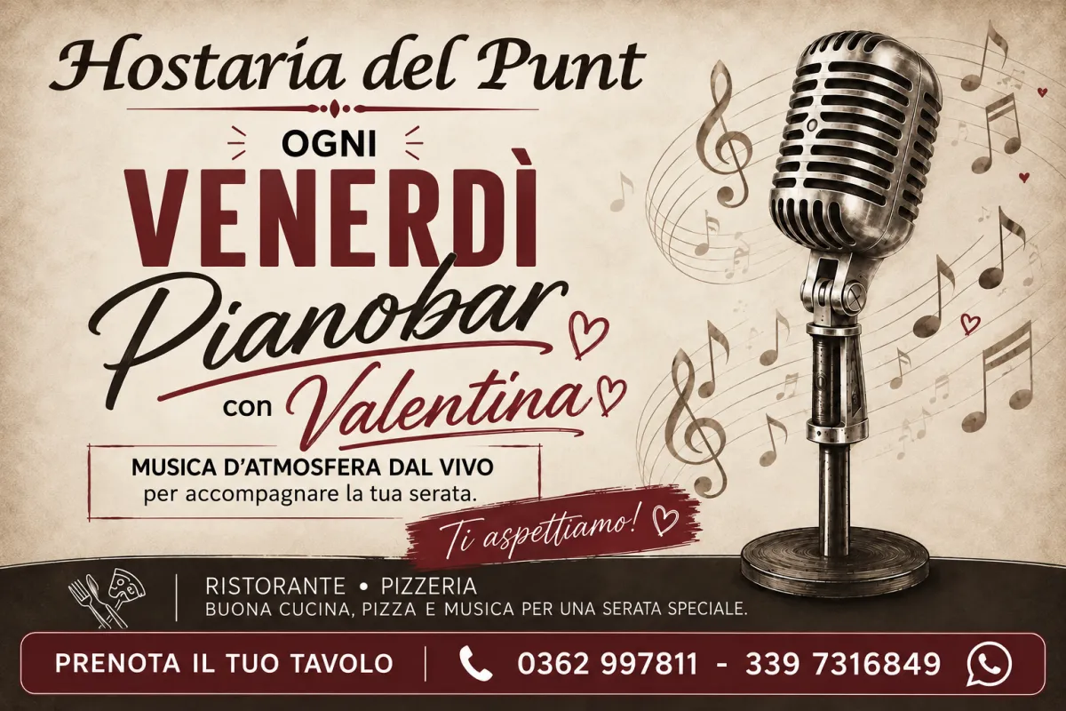 Ogni venerdì è serata Pianobar!