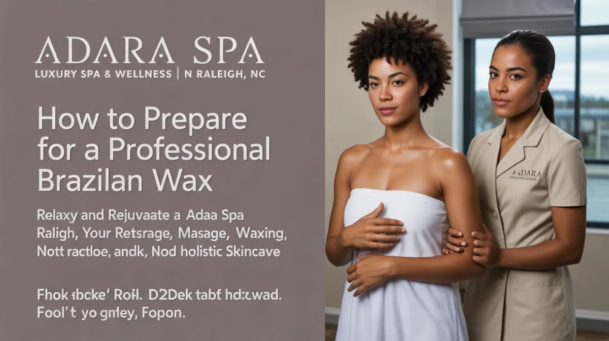 Learn how to prepare for a professional Brazilian wax with this expert timeline — hair length, skin prep, timing tips, and what to expect at your appointment.
