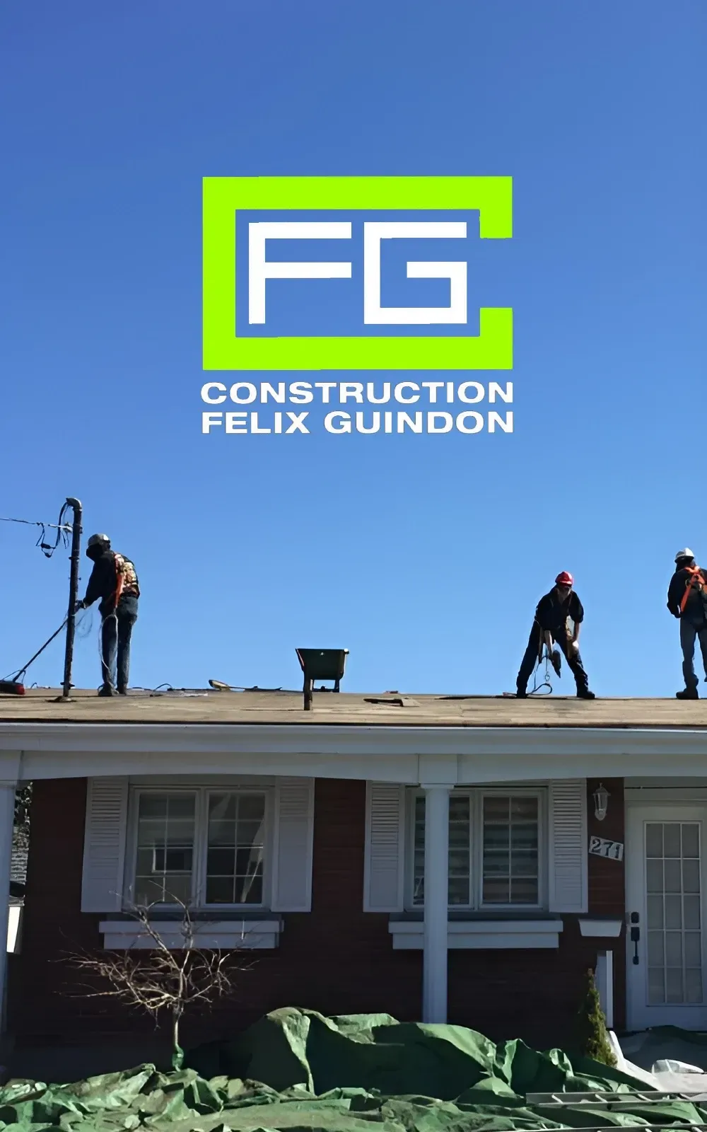 Construction Félix Guindon En Action