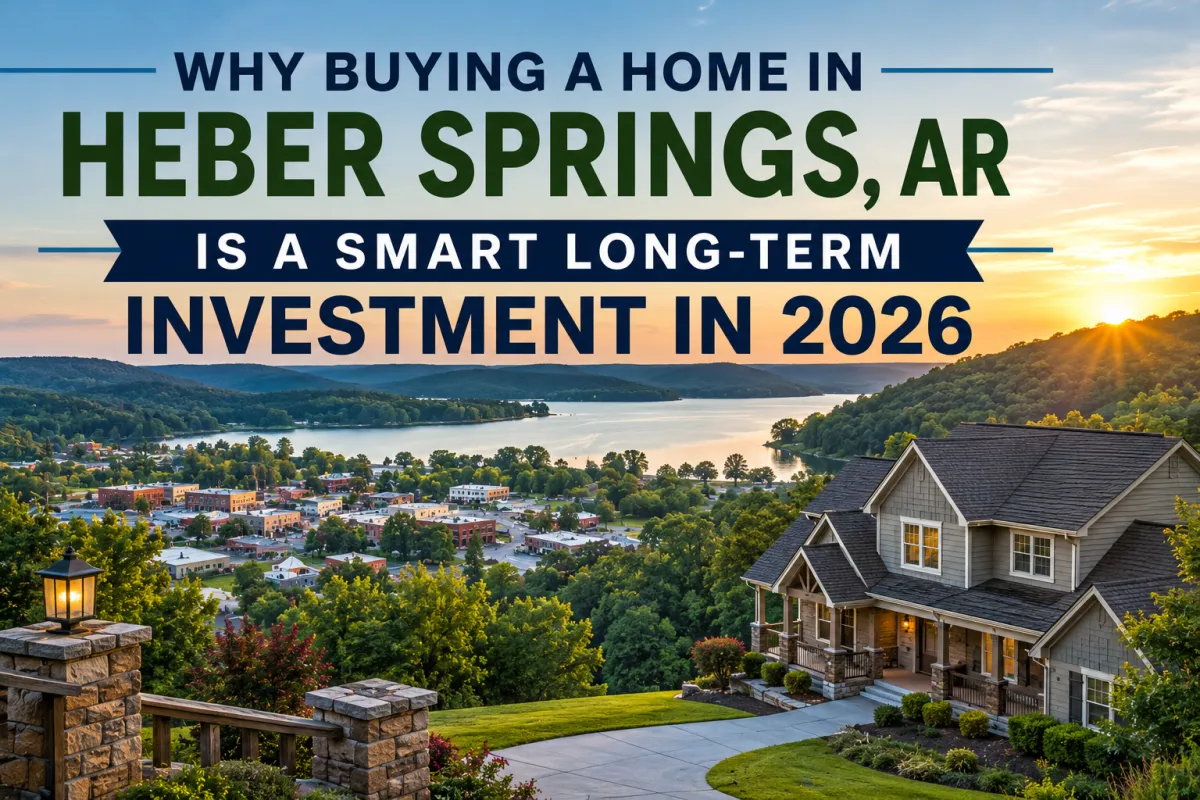 Heber Springs Realtor helping buyers find homes in Heber Springs and Cleburne County Arkansas