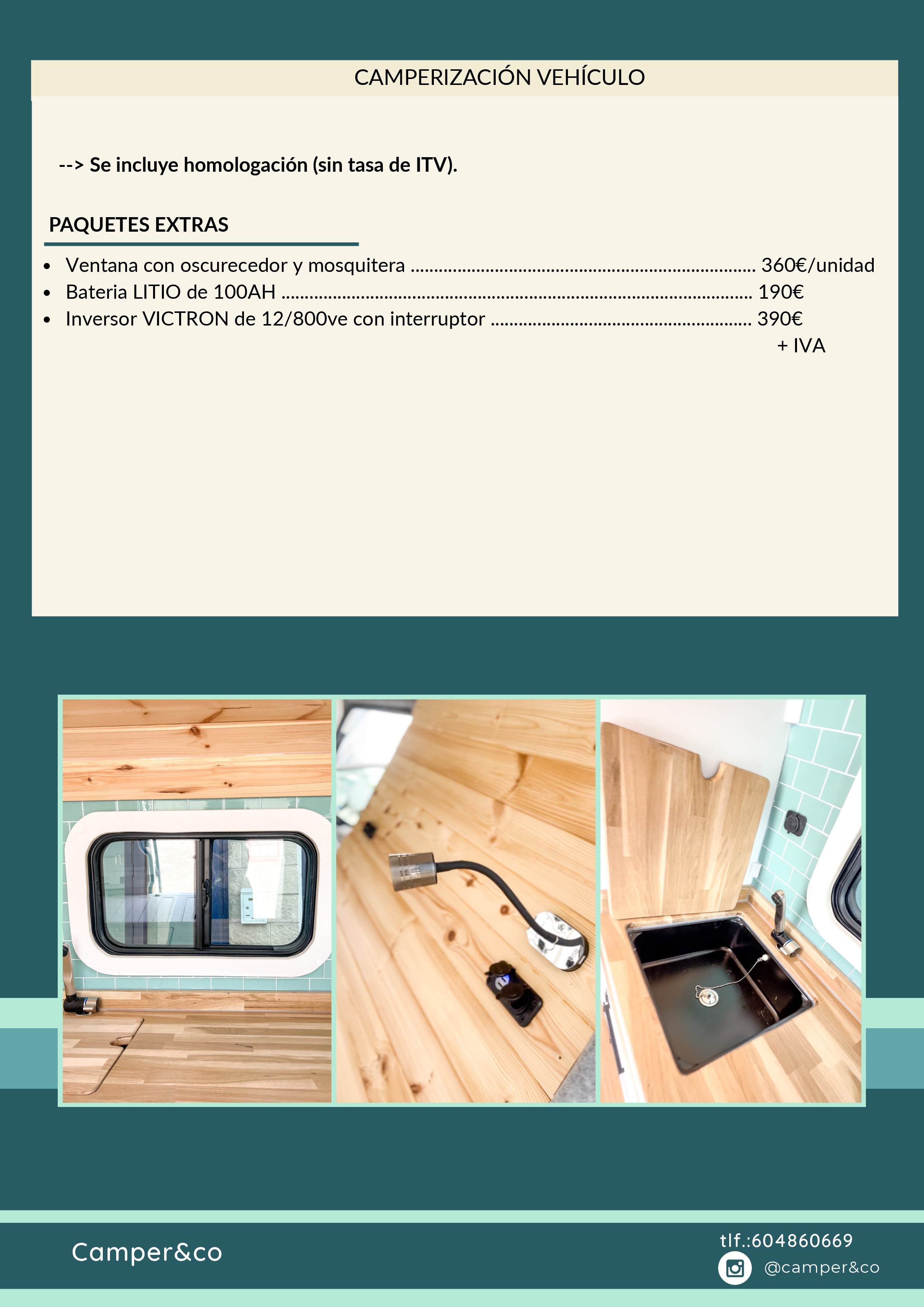 Camprizacion camper and co vw