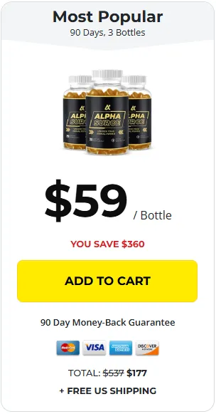 alphasurge buy 3 bottles