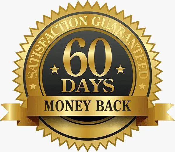 60 day money back guarantee
