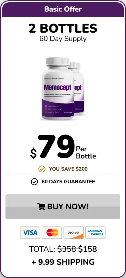 memocept buy 2 bottles