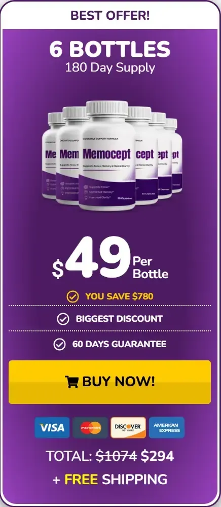memocept buy 6 bottles
