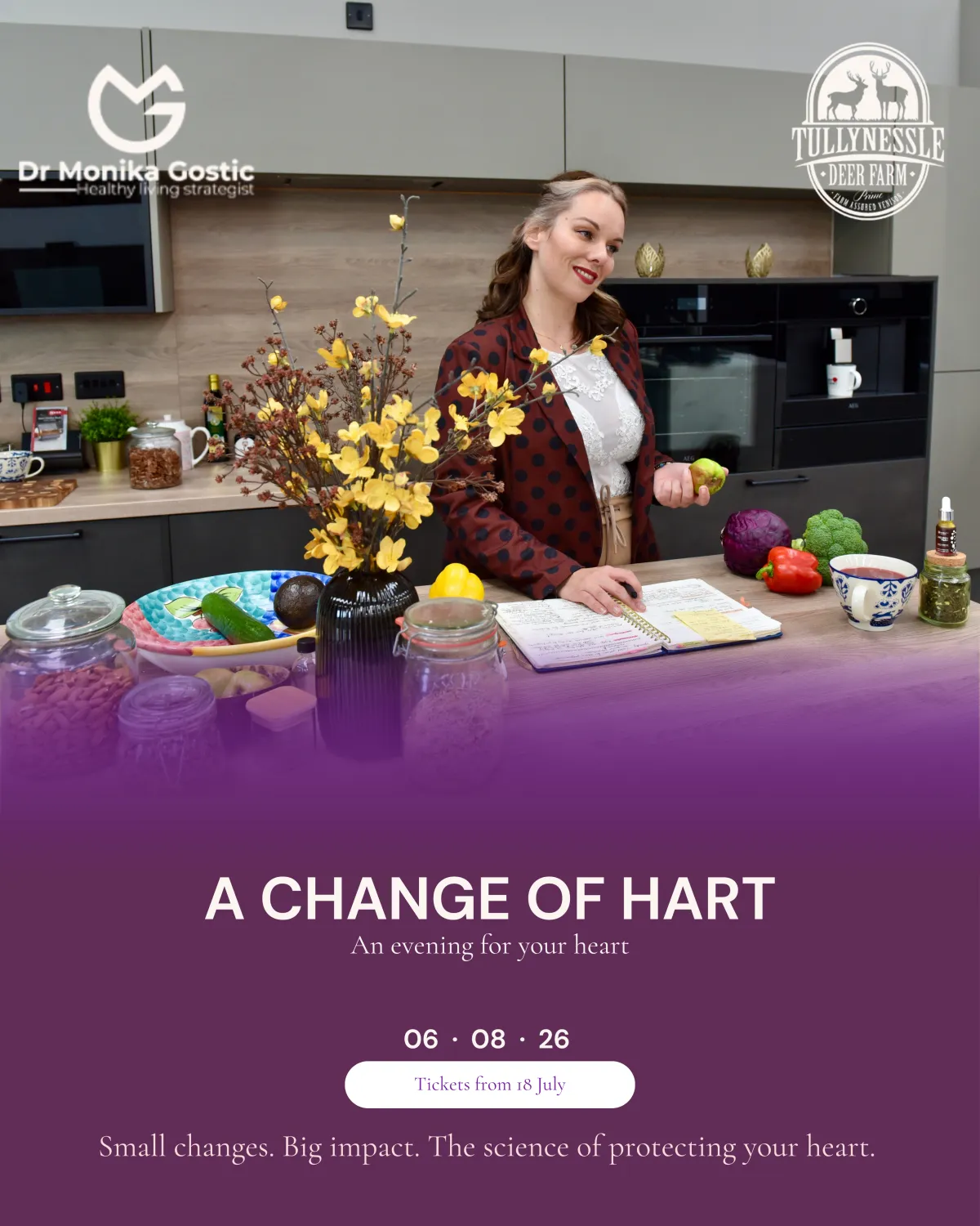 A healthy heart and nutrition showcase