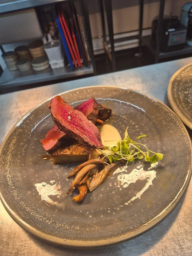 Elegant presentation of natural Scottish ingredients