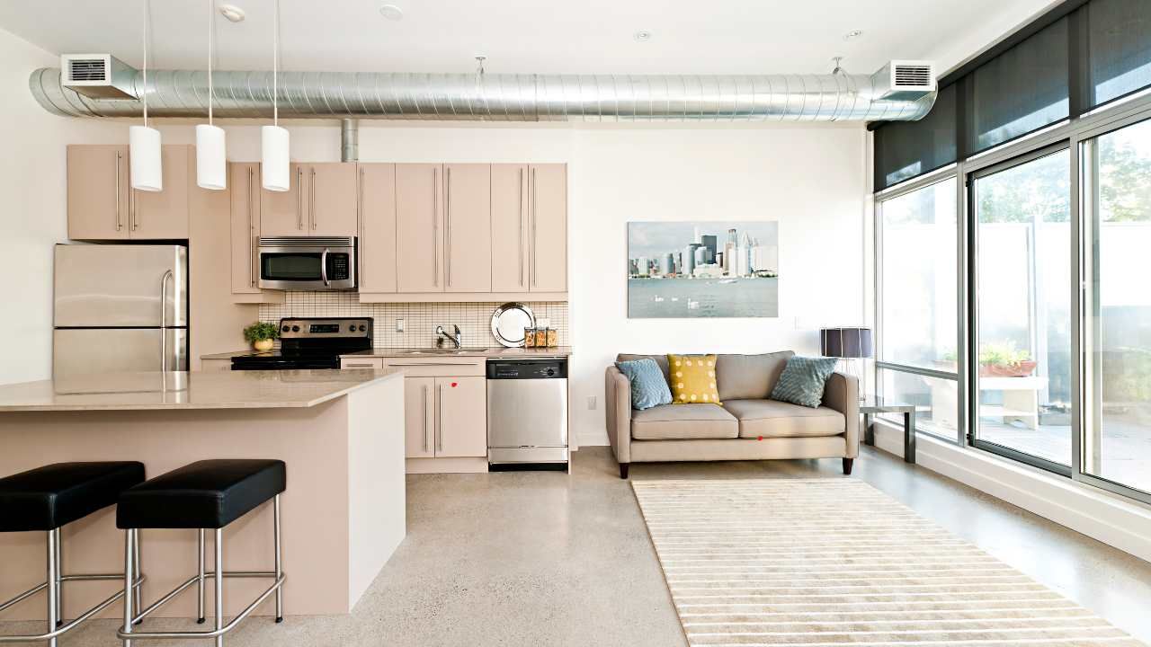 sustainable polished concrete floors