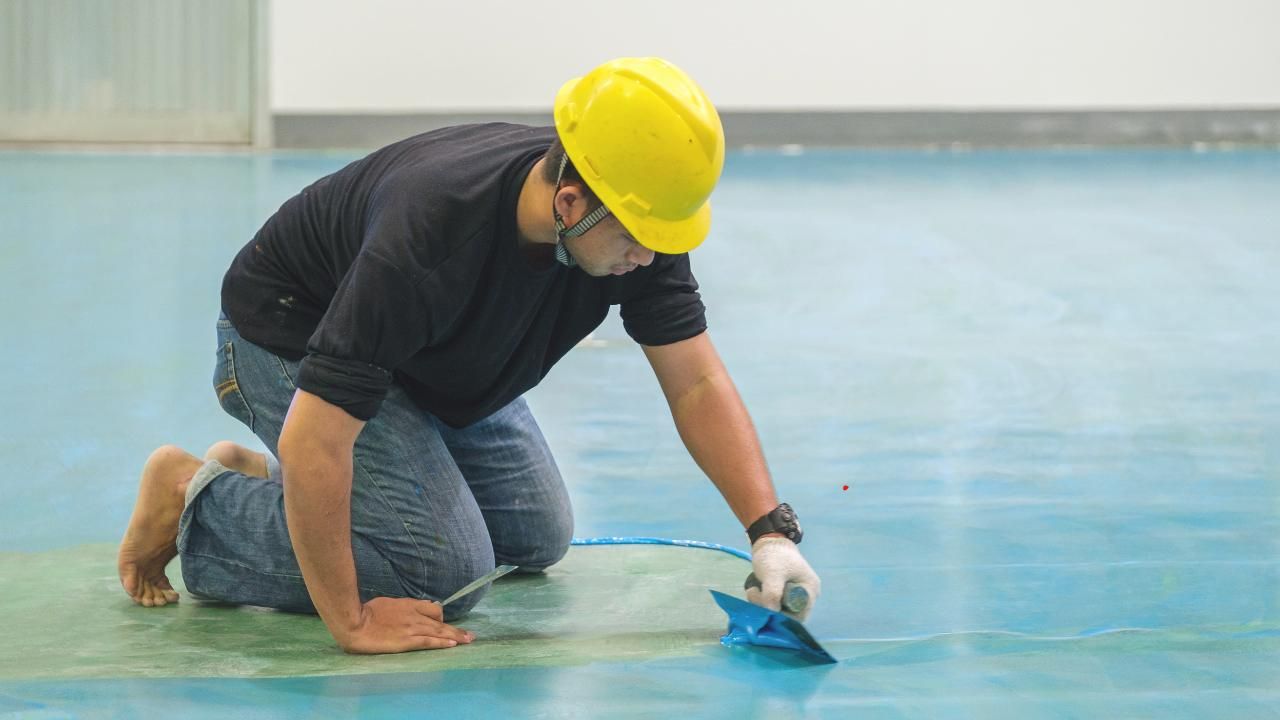 prep concrete before epoxy flooring