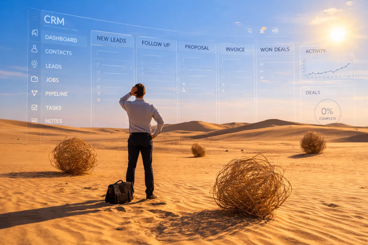 The Tumbleweed Test: Is Your CRM Actually Being Used?