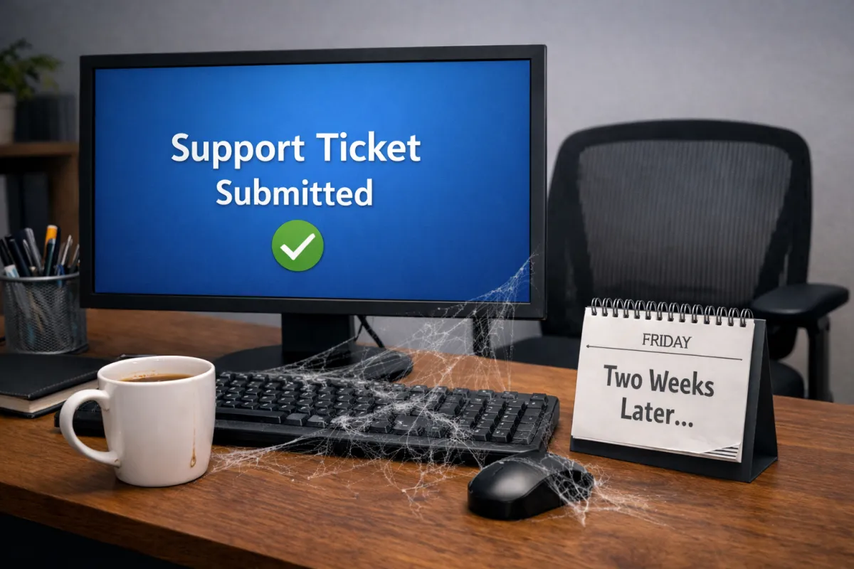 Ever Sent A Support Request And Heard… Absolutely Nothing?