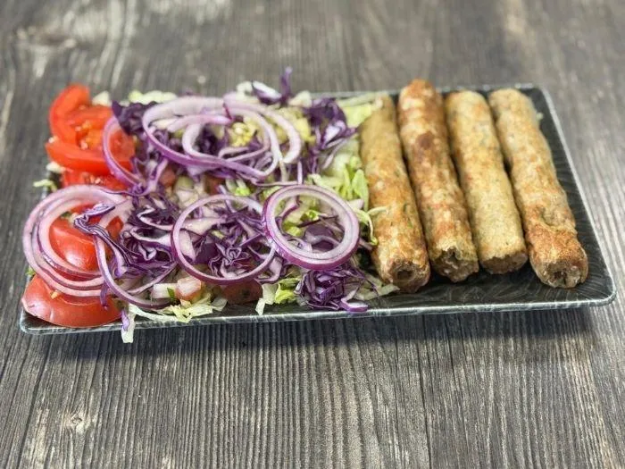Menu Seekh Kebab al piatto