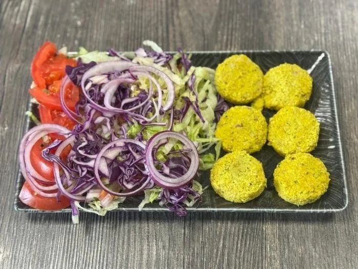 Piatto falafel menu