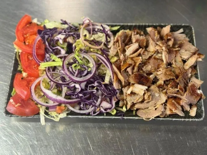 Pizza kebab menu