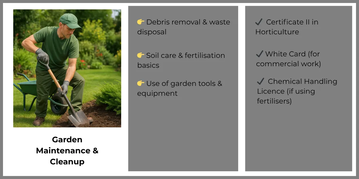 Debris removal & waste disposal