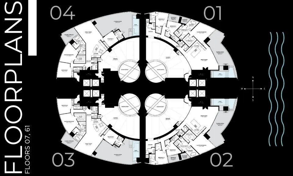 Bentley Residences Floor Plan Layout