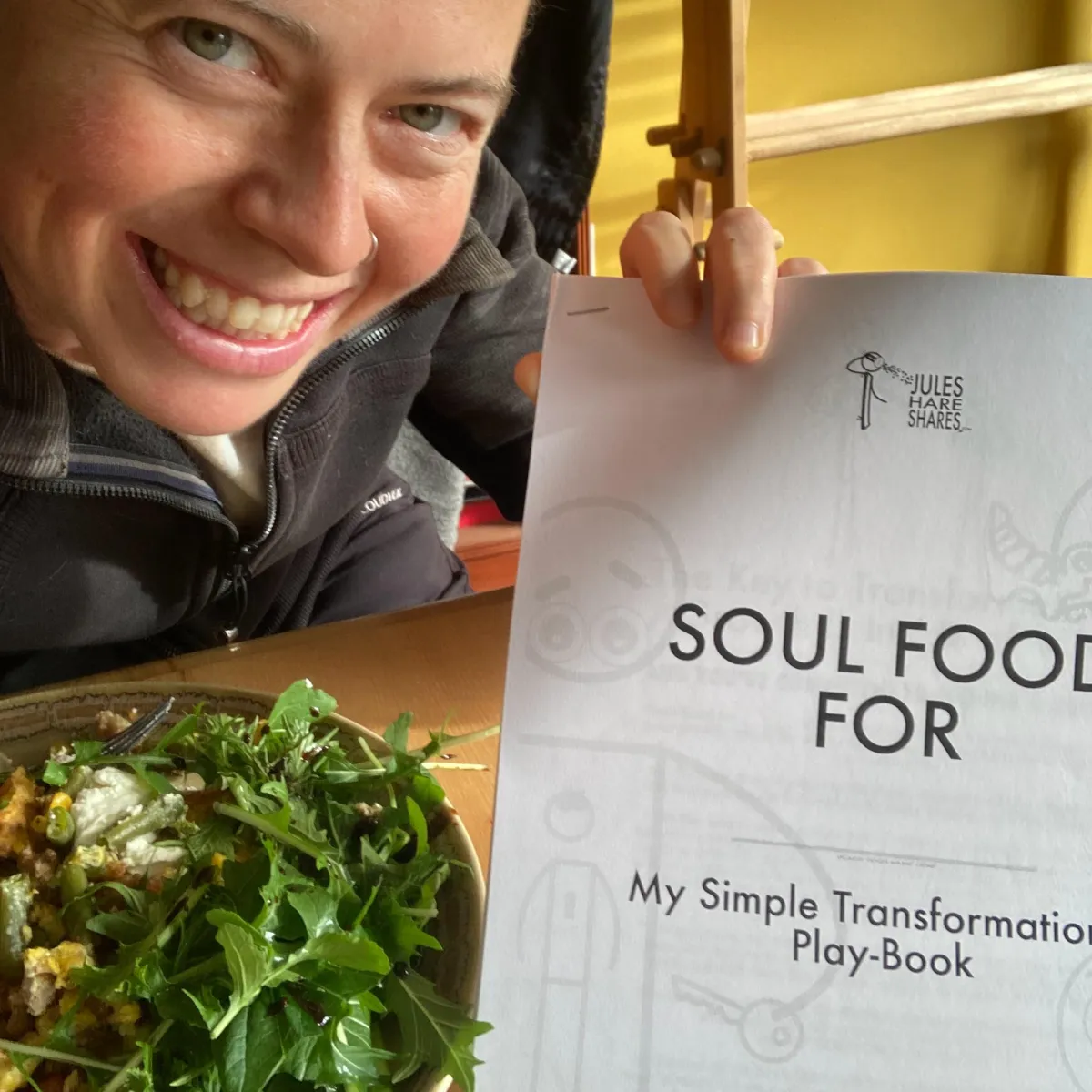 Jules Hare, Therapist, Mentor, Teacher, Author, and student of life! Soul for Food