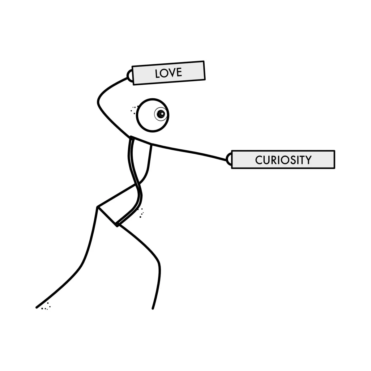 stick figure building connection and relationship