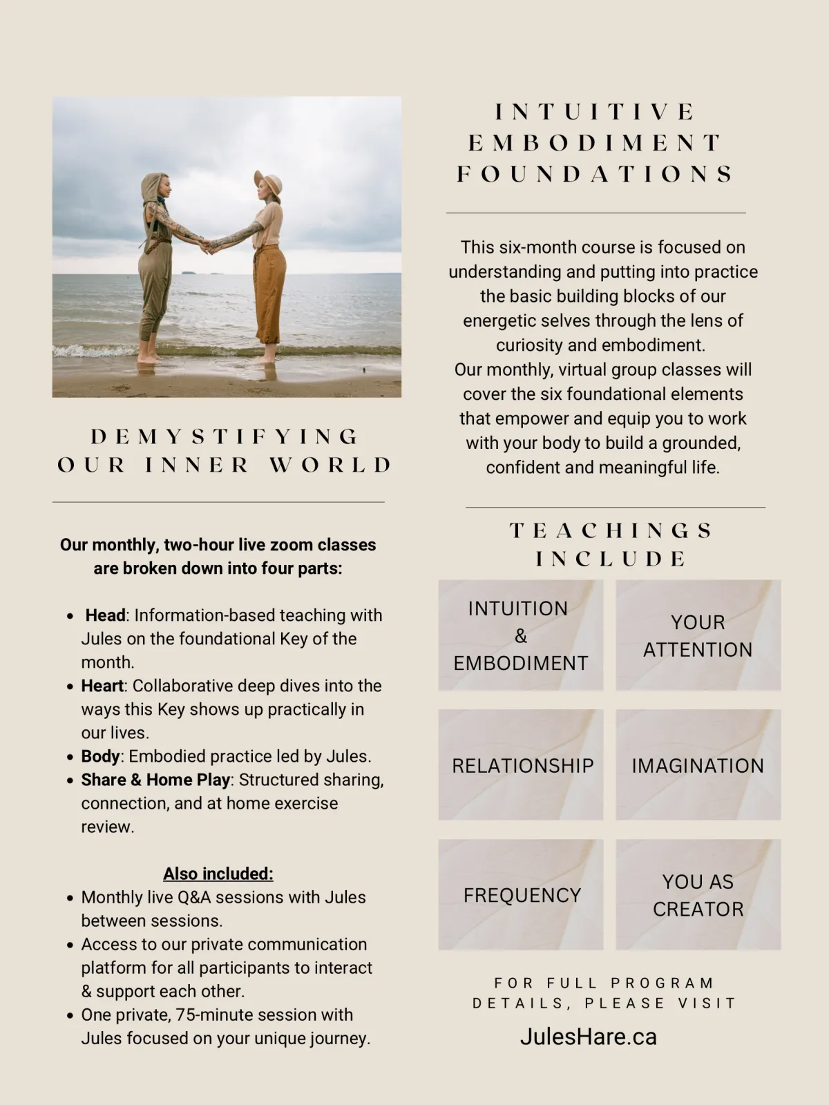 The Antidote to Hopelessness Patricia Maddalena and Jules Hare