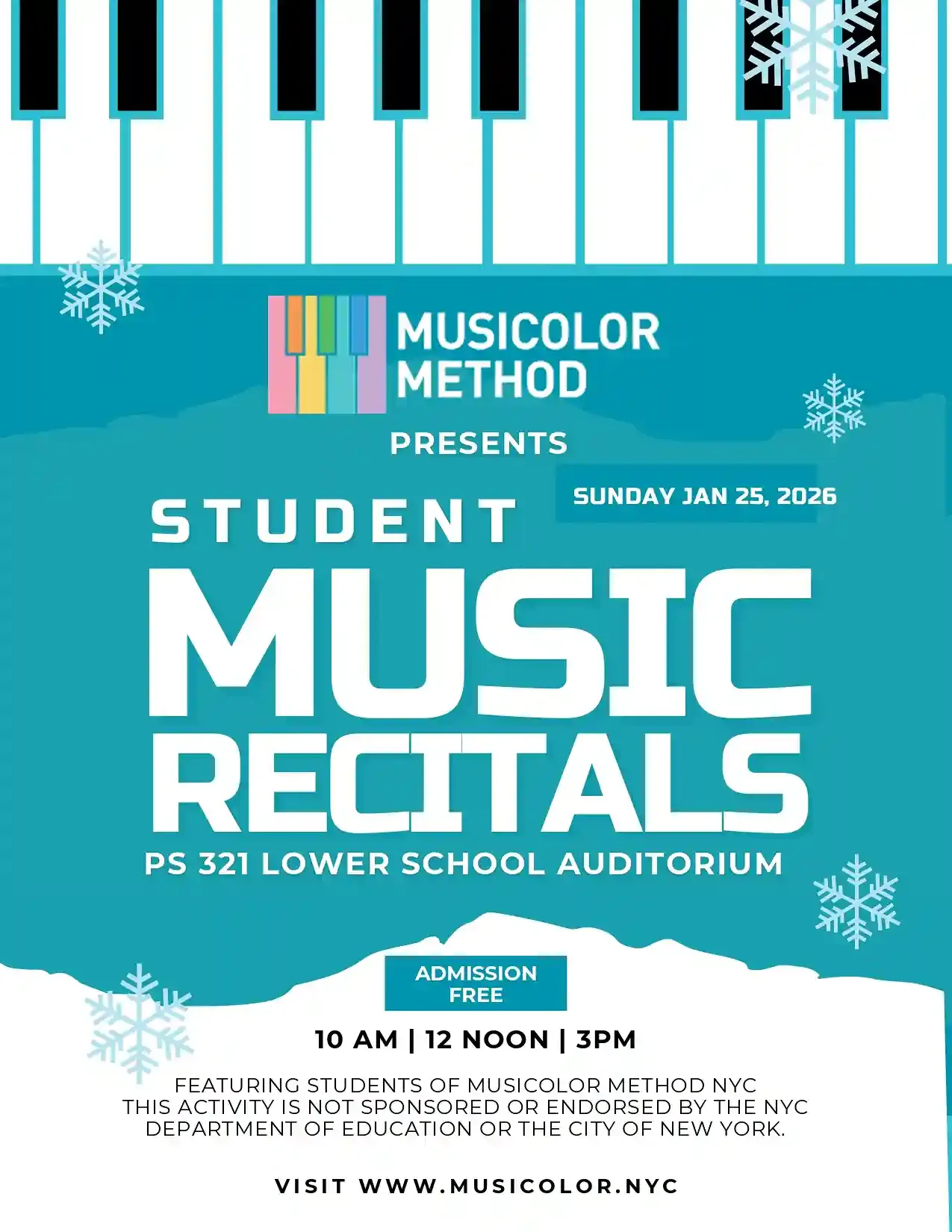 music recitals