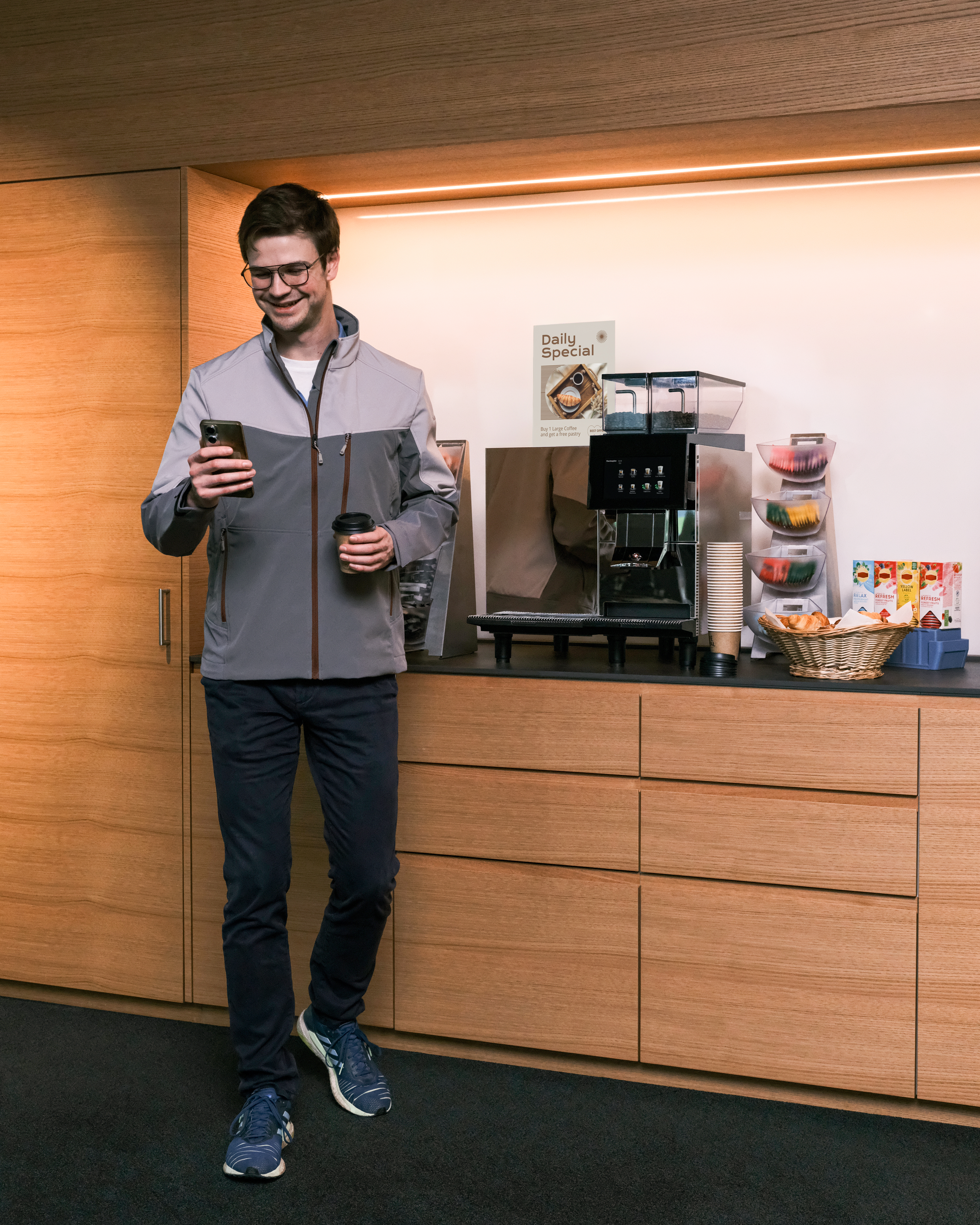 Hotels and hospitality coffee setup