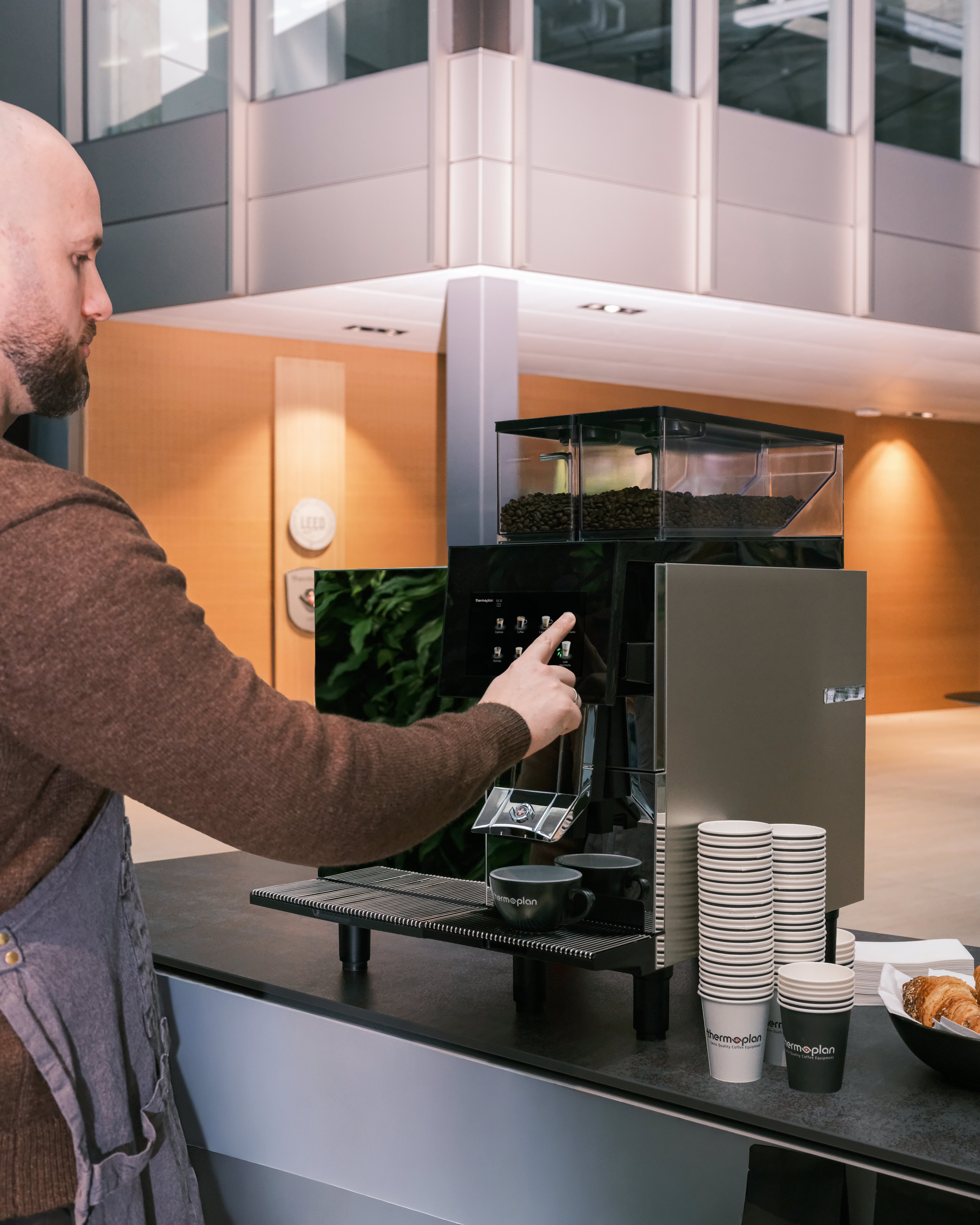 Cafes and bakeries setup