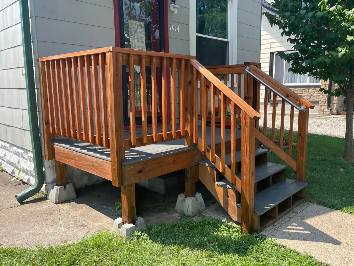 new deck build  handyman in new albany indiana, Steadfast Home Repair