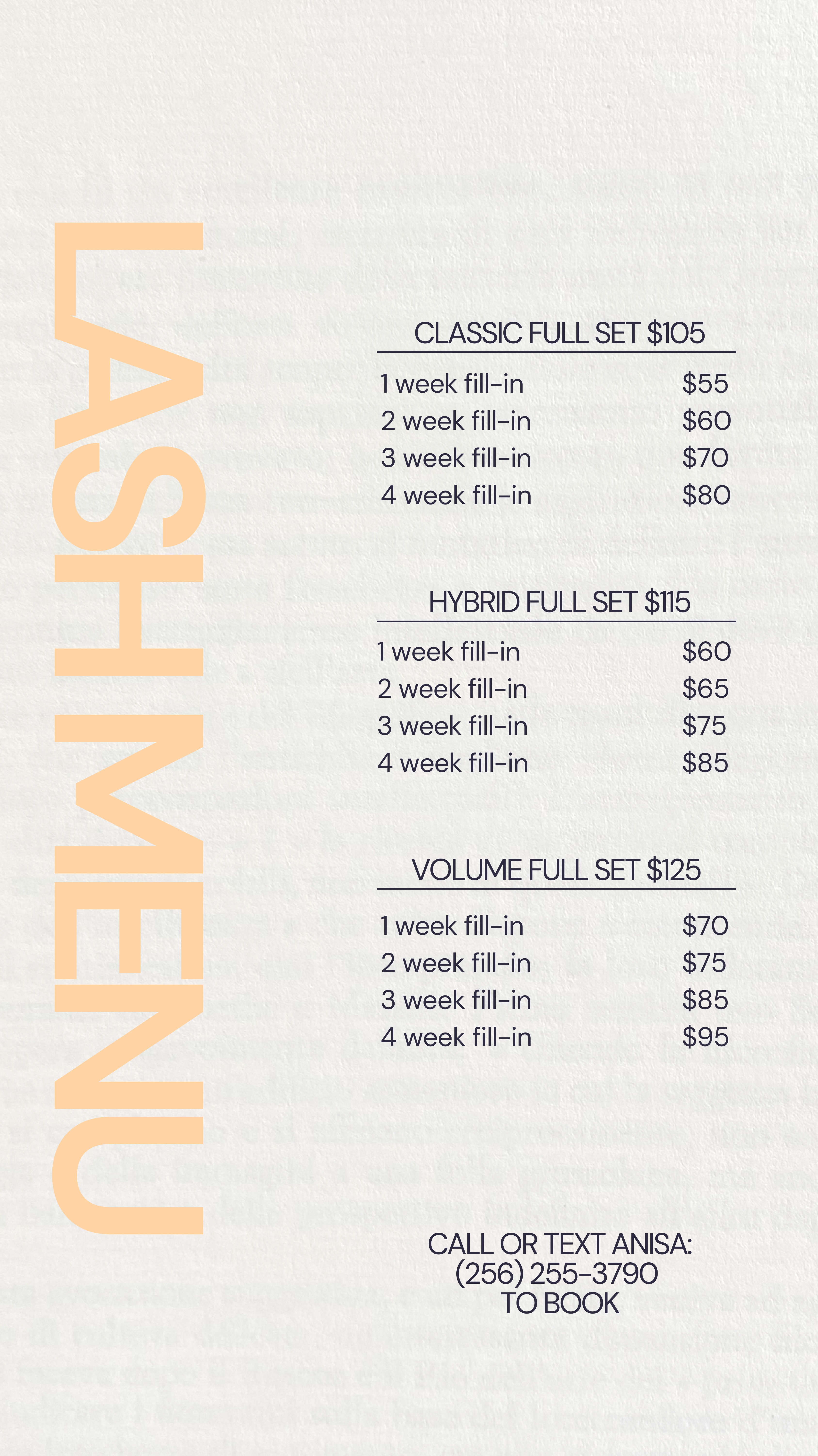 Lashes in Cullman Alabama the Sun Room Aesthetics and Wellnessd