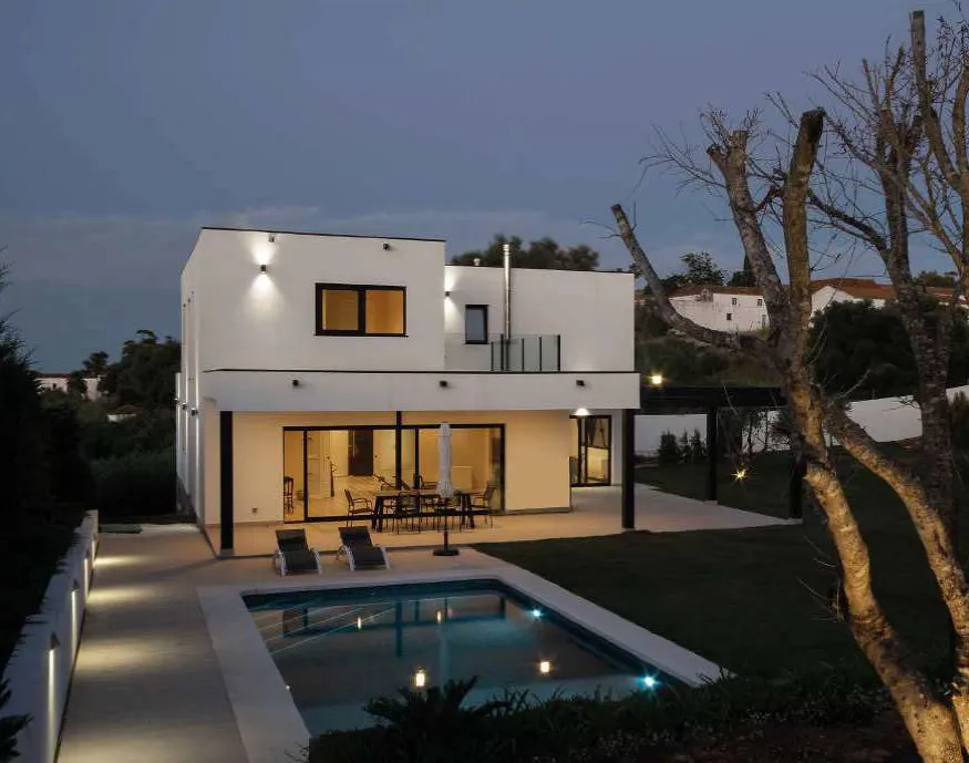 Casa modular de madera de diseño contemporáneo