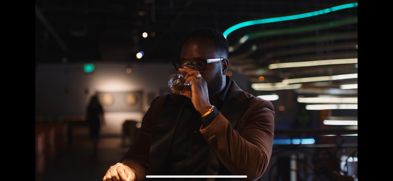 Filming content for a brand