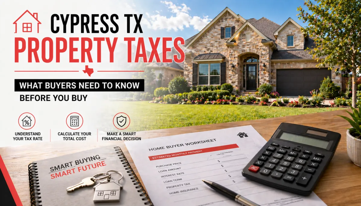What Buyers Need to Know About Property Taxes in Cypress TX