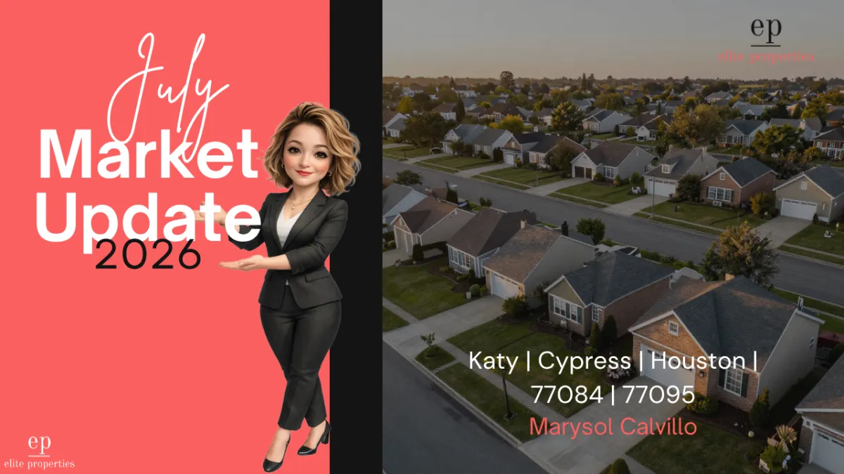 July 2026 Housing Market Update: Katy, Cypress, Hockley, 77084 & 77095