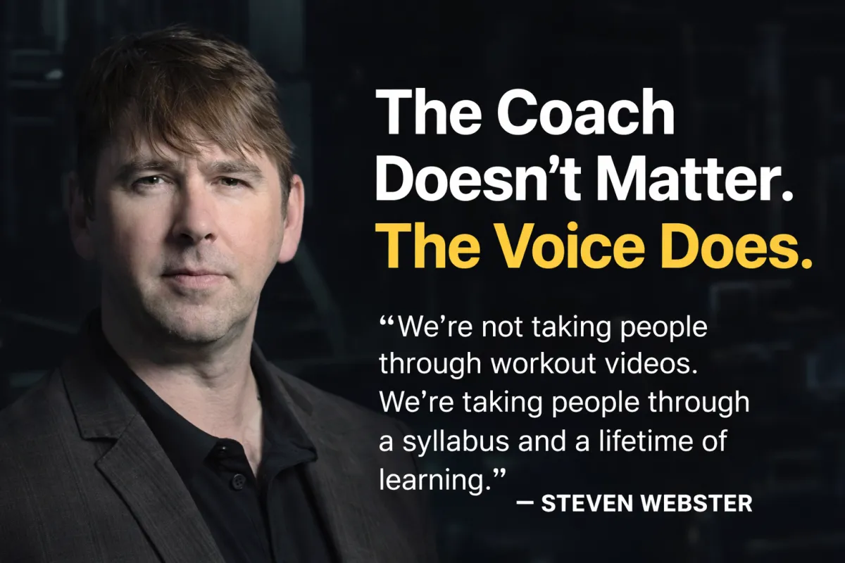 The Coach Doesn't Matter. The Voice Does. 