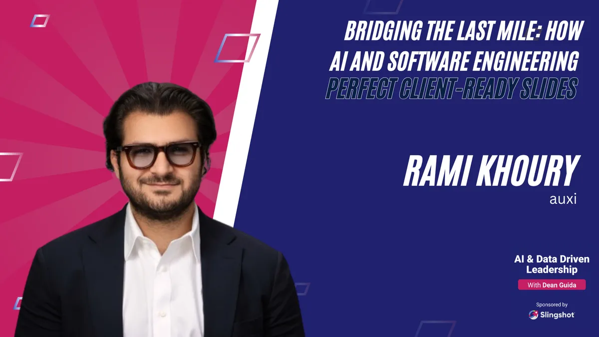 77 - Bridging the Last Mile: How AI and Software Engineering Perfect Client-Ready Slides