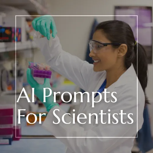 Free Guide: AI Prompts for Scientists Exploring New Roles