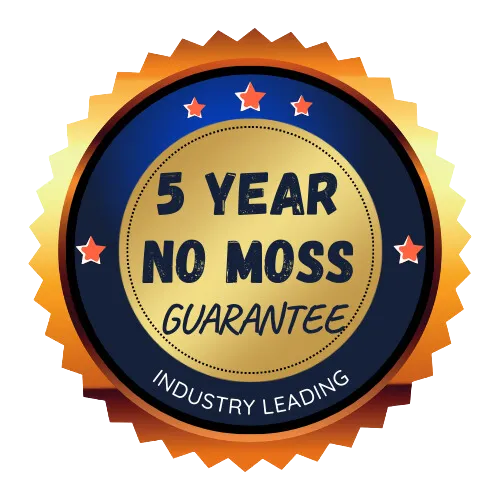 5 YEAR NO MOSS GAURANTEE