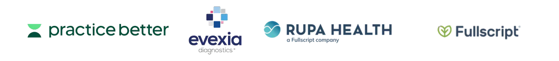 practice better, evexia, rupa health, fullscript