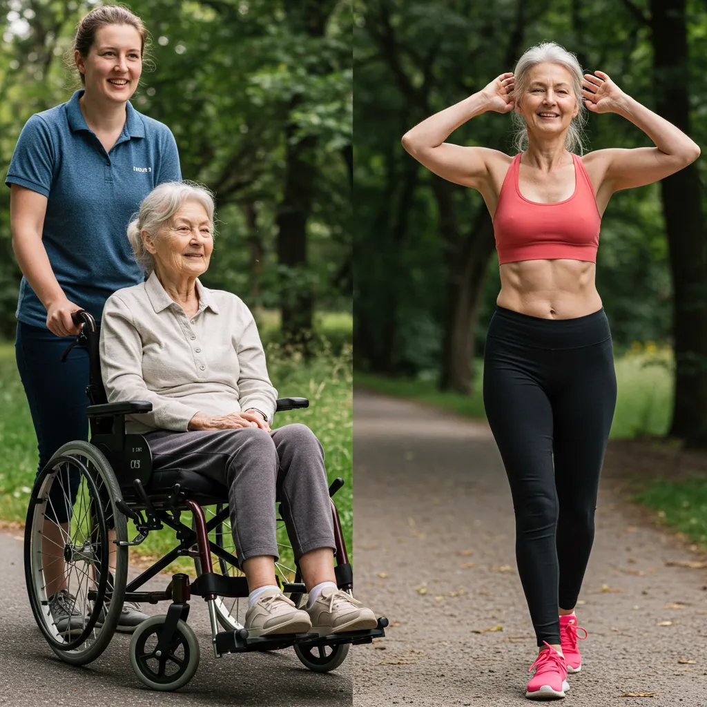 Woman walking outdoors with renewed energy after following a personalized functional medicine health plan