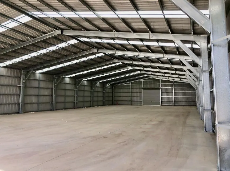 Marsden Park 20m x 45m Commercial Shed Internal