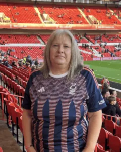 portrait image of vicky connell  embership & women in footbal nfst