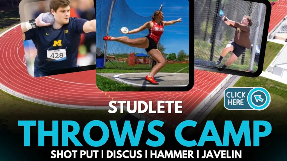 Shot Discus Hammer Javelin Trak and field camp